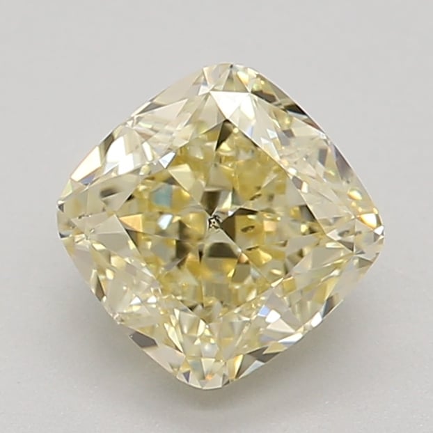 1.18 Ct. Fancy Yellow Cushion Diamond