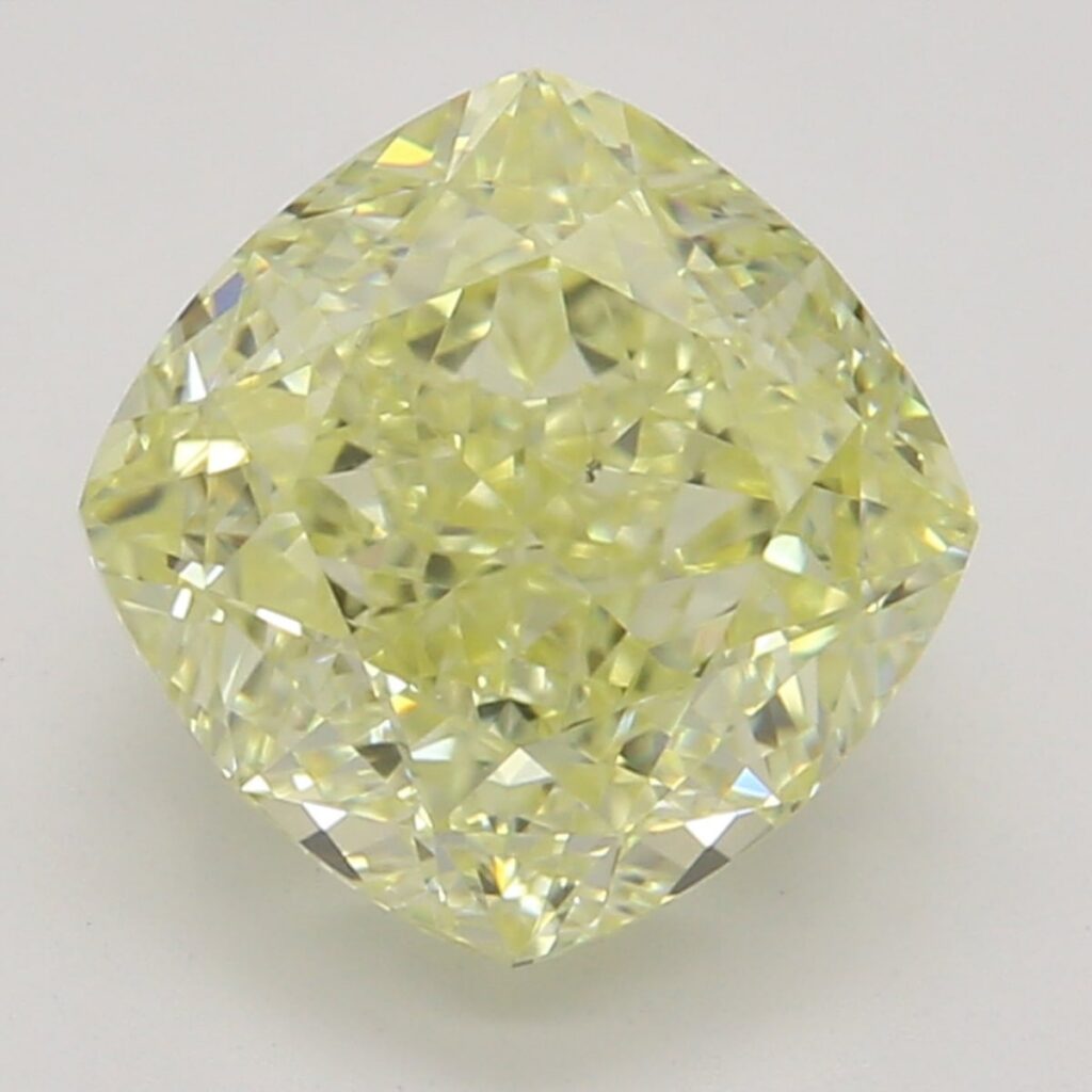 1.51 Ct. Fancy Yellow Cushion Diamond