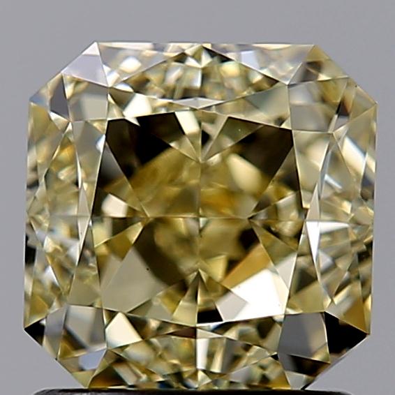 1.63 Ct. Fancy Yellow Cushion Diamond