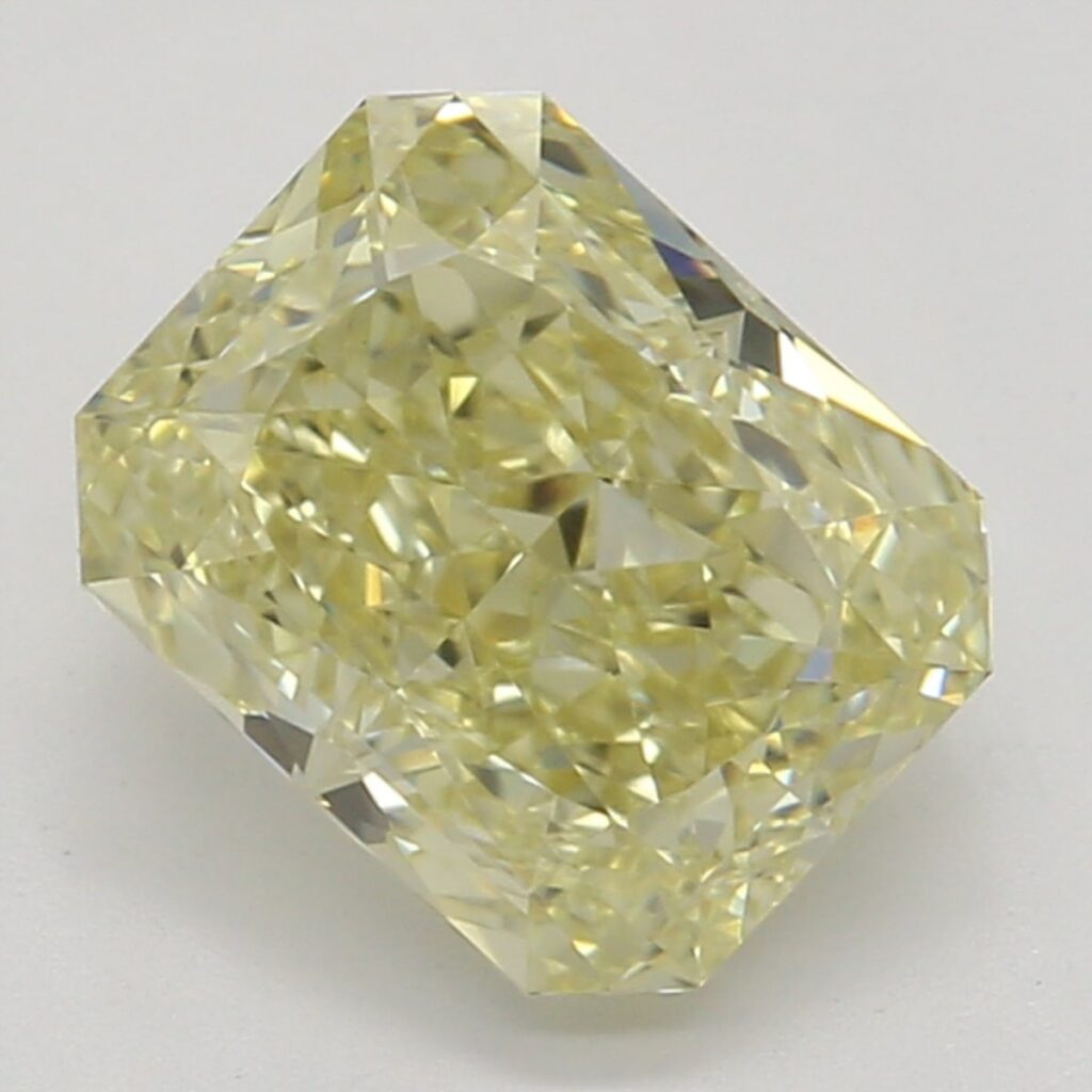 1.01 Ct. Fancy Yellow Radiant Diamond