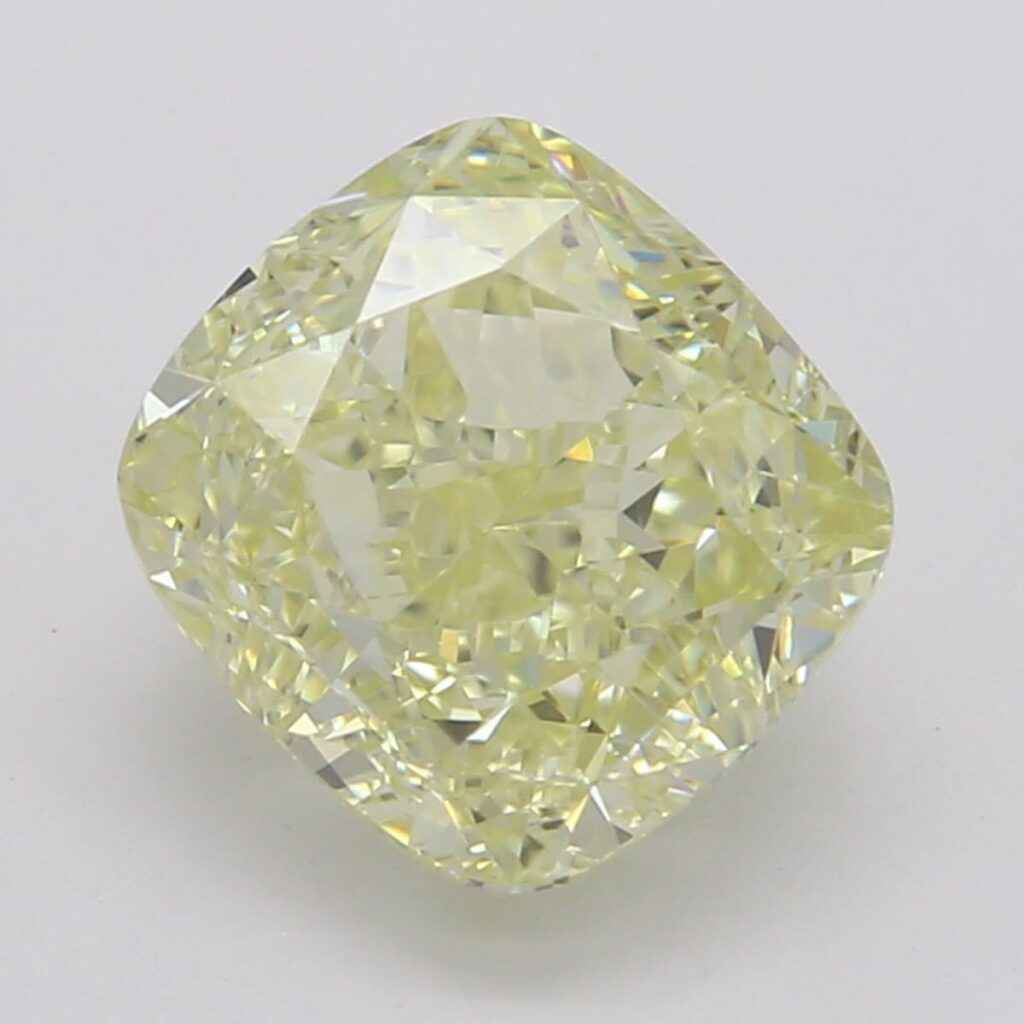 1.51 Ct. Fancy Yellow Cushion Diamond