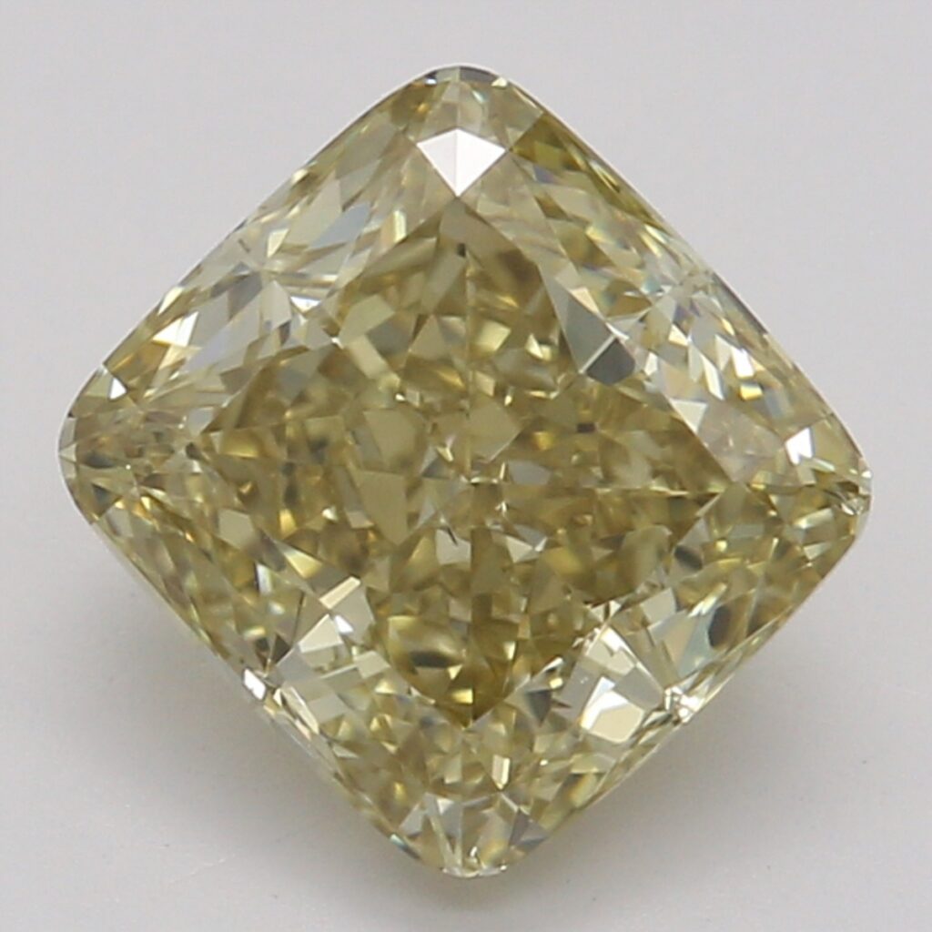 1.01 Ct. Fancy Brownish Yellow Cushion Diamond