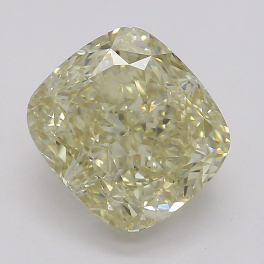 1.17 Ct. Fancy Brownish Yellow Cushion Diamond