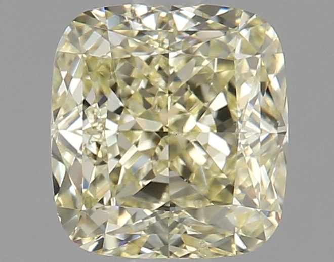 1.50 Ct. Fancy Light Yellow Cushion Diamond
