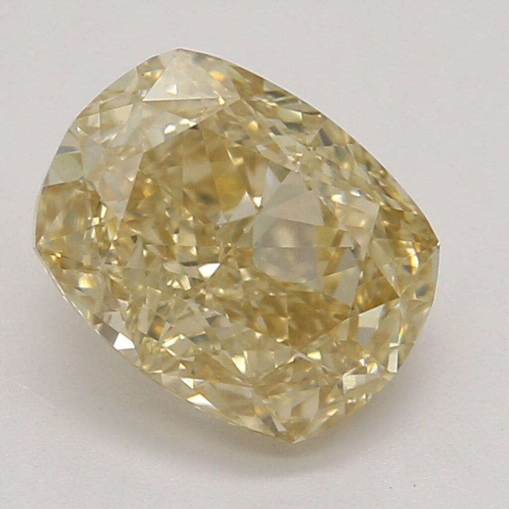 1.18 Ct. Fancy Brown-Yellow Cushion Diamond