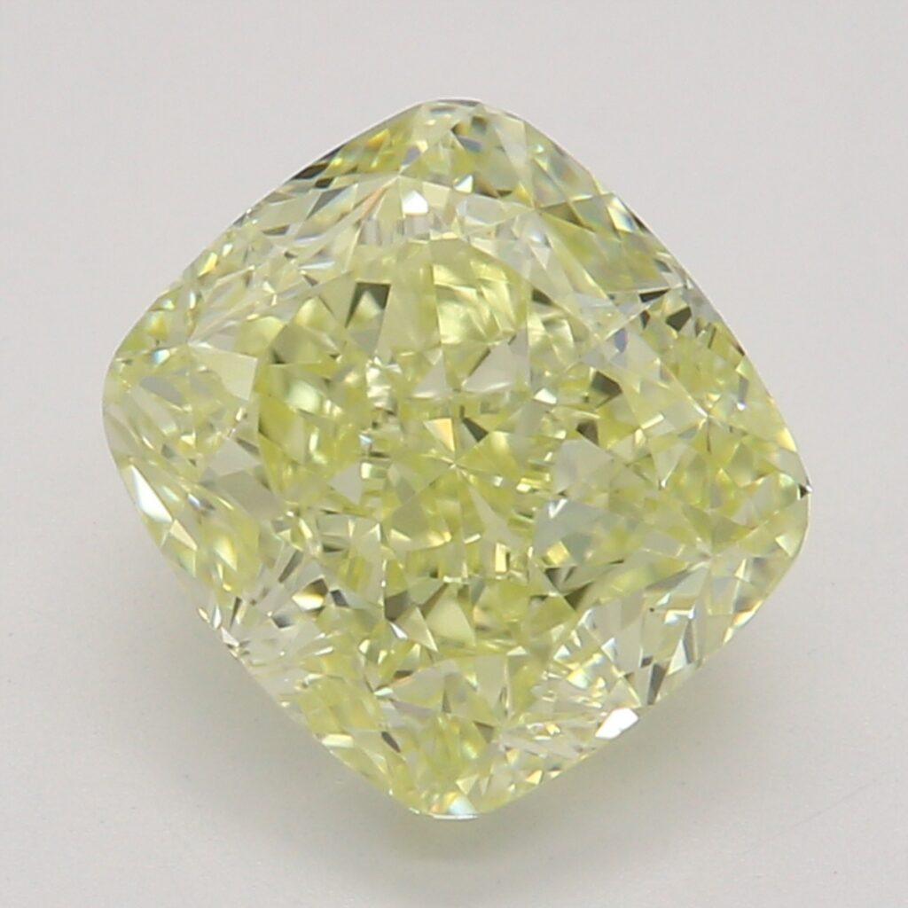 1.51 Ct. Fancy Yellow Cushion Diamond