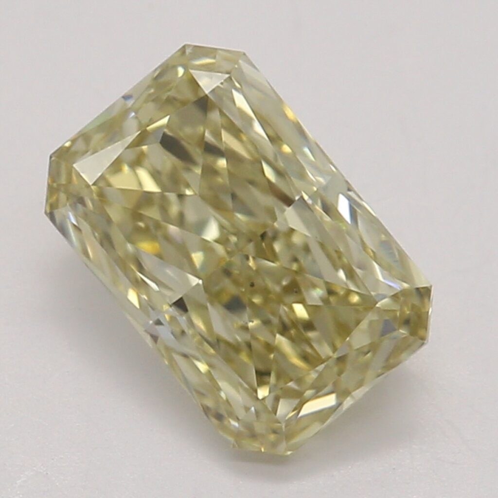 0.82 Ct. Fancy Brownish Yellow Radiant Diamond