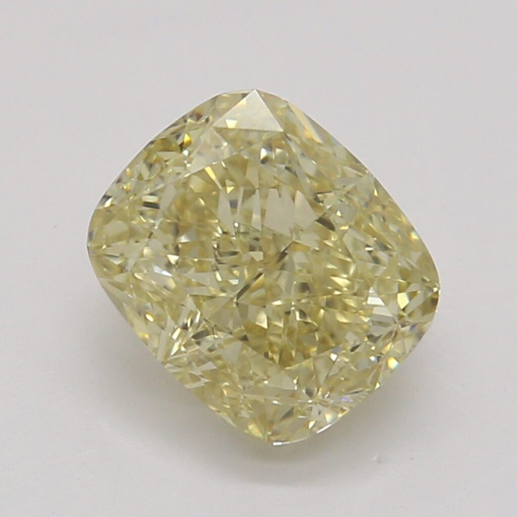 1.00 Ct. Fancy Brownish Yellow Cushion Diamond