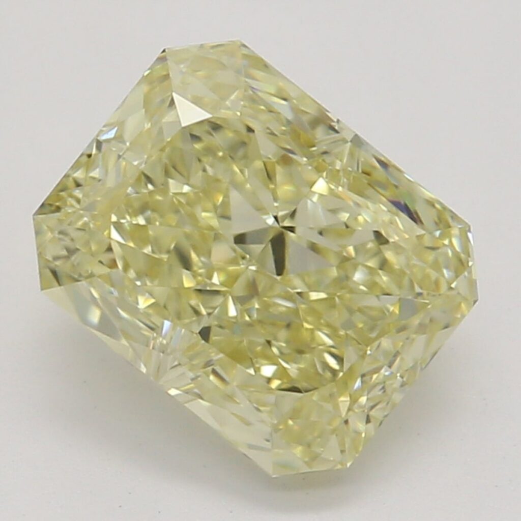 1.26 Ct. Fancy Yellow Radiant Diamond