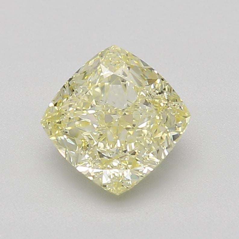 1.12 Ct. Fancy Yellow Cushion Diamond