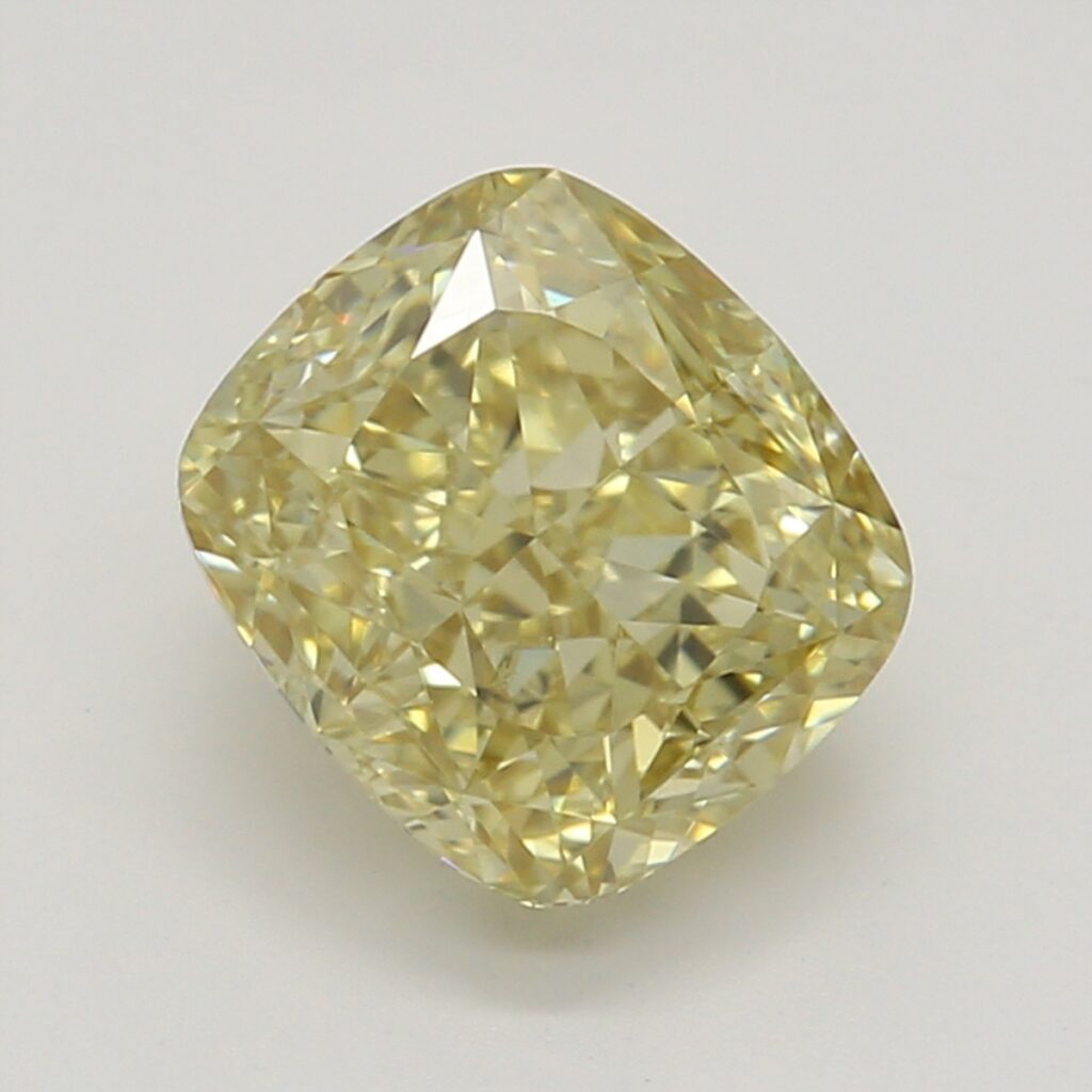 1.00 Ct. Fancy Brownish Yellow Cushion Diamond
