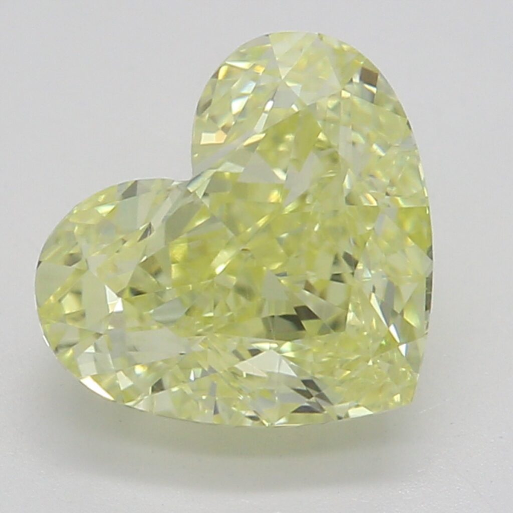 1.34 Ct. Fancy Yellow Heart Diamond