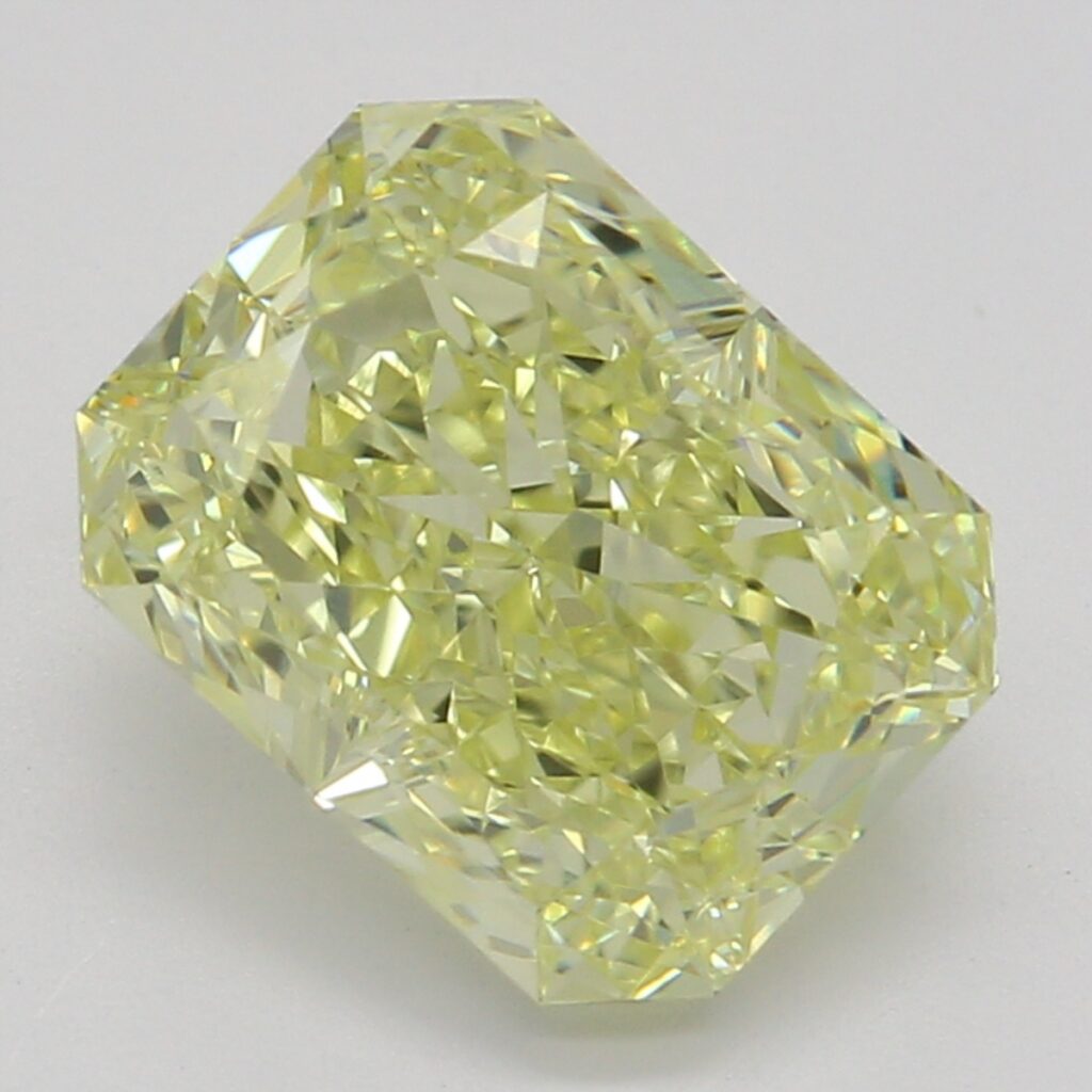 1.54 Ct. Fancy Yellow Radiant Diamond