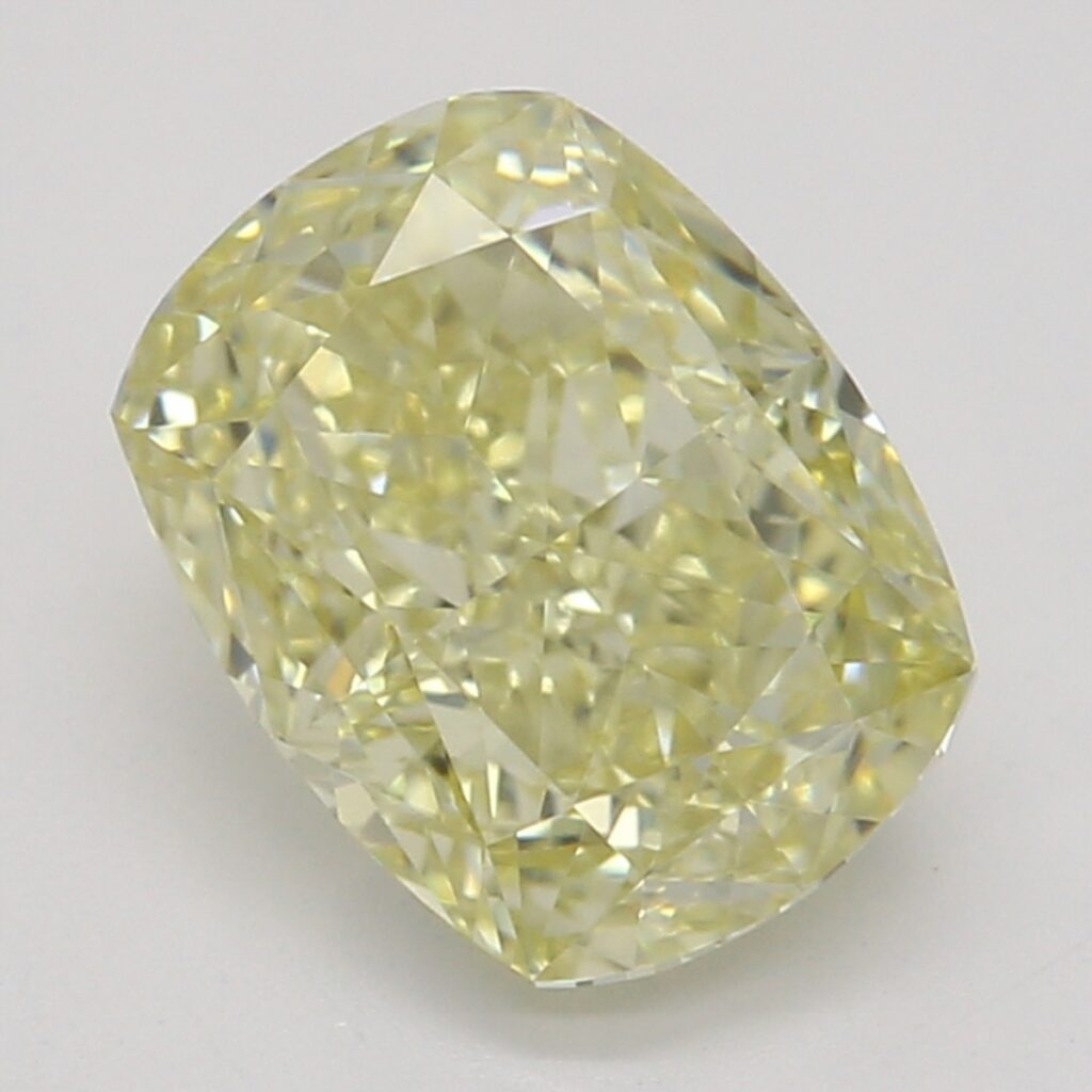 1.16 Ct. Fancy Yellow Cushion Diamond