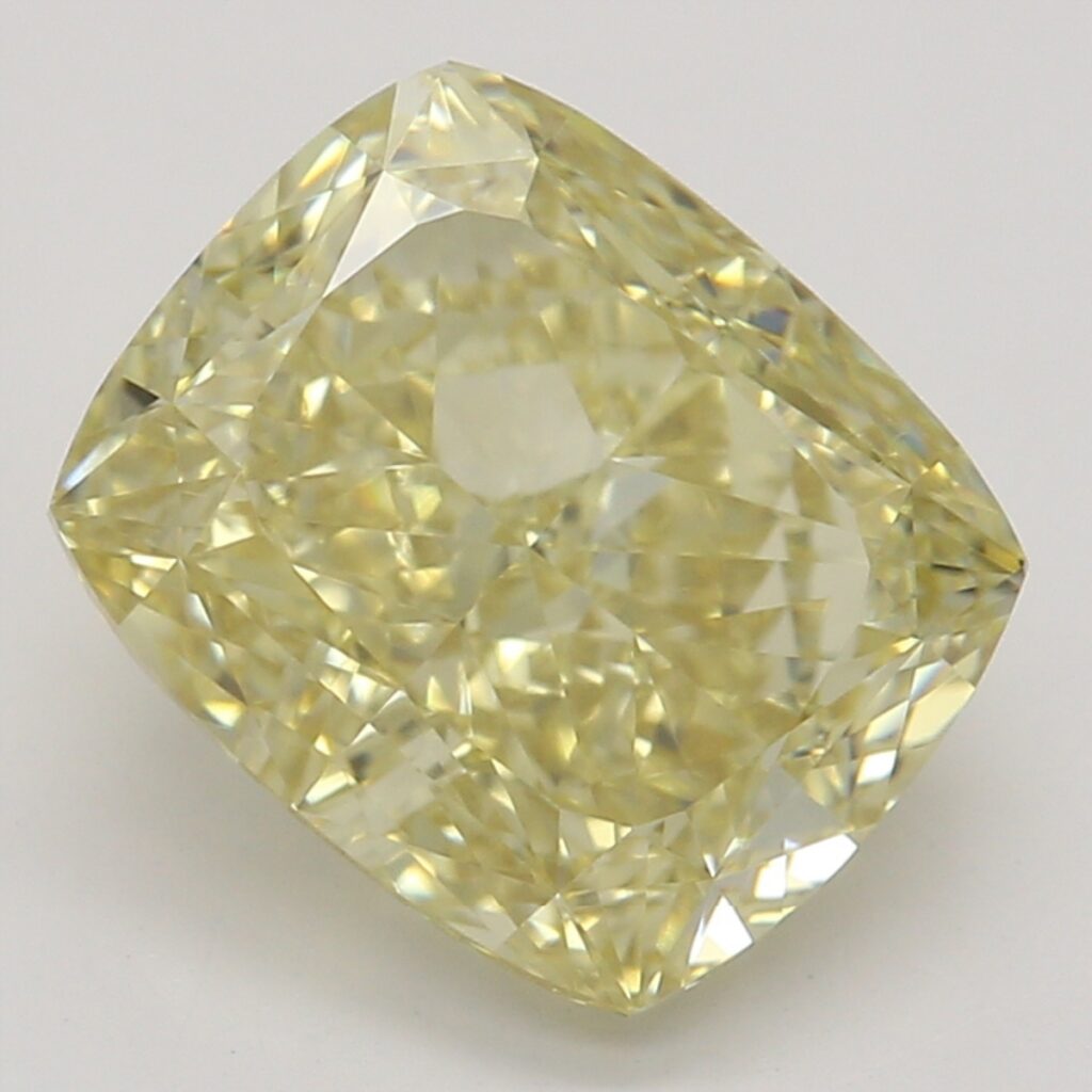 2.04 Ct. Fancy Brownish Yellow Cushion Diamond