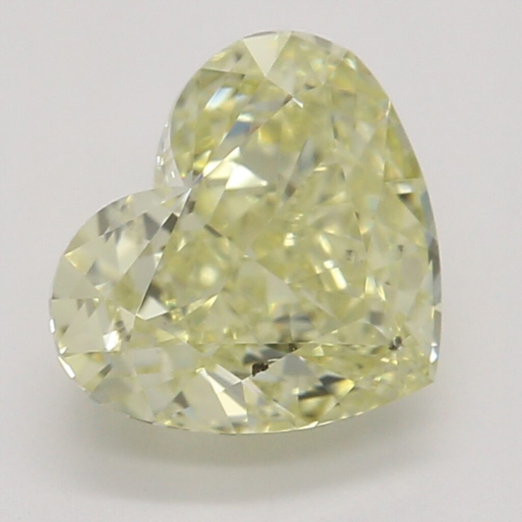 1.01 Ct. Fancy Yellow Heart Diamond