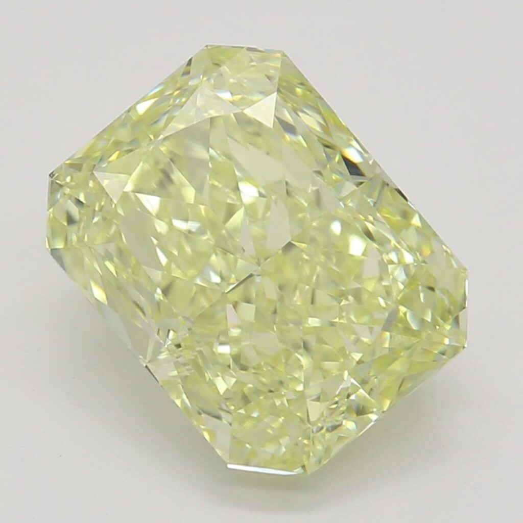 2.03 Ct. Fancy Yellow Radiant Diamond