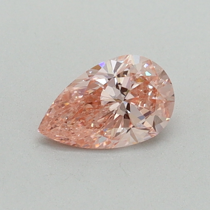 0.37 Ct. Fancy Vivid Pink Pear Lab Grown Diamond