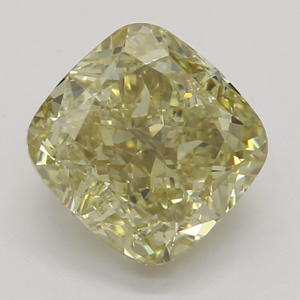 1.60 Ct. Fancy Brownish Yellow Cushion Diamond