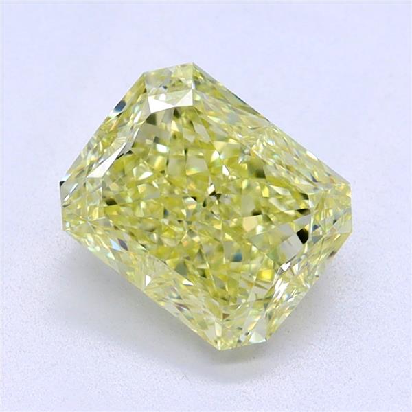 1.05 Ct. Light Yellow Radiant Diamond
