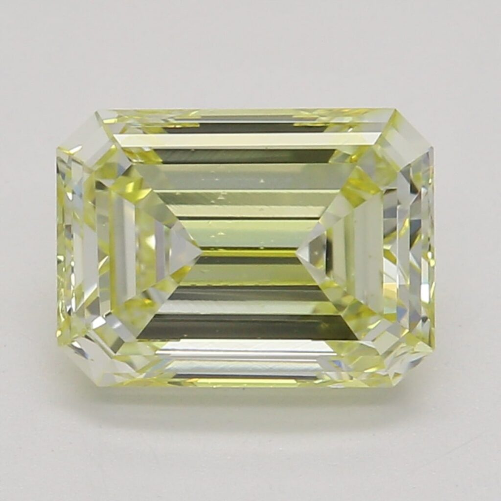 1.10 Ct. Fancy Yellow Emerald Diamond