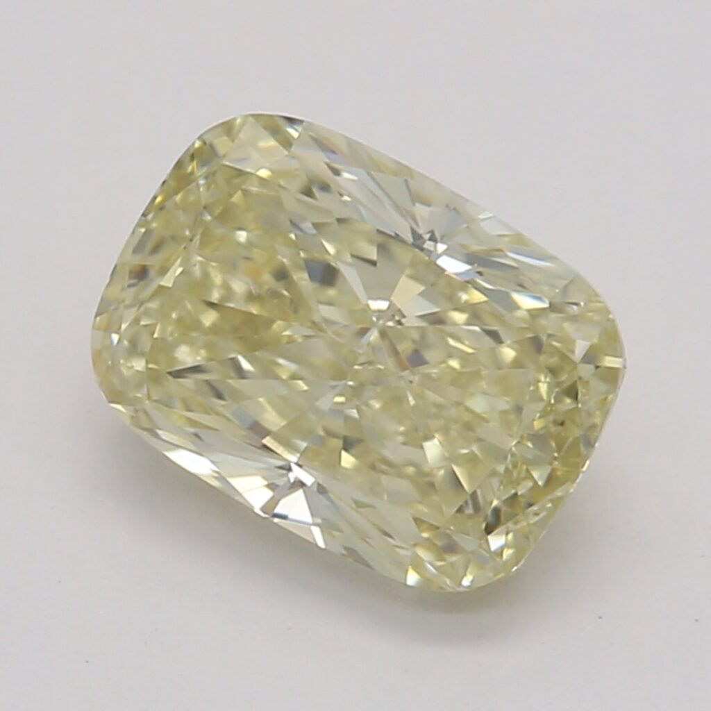 1.00 Ct. Fancy Brownish Yellow Cushion Diamond