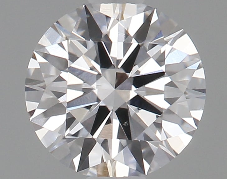0.55 Ct. Faint Pink Round Diamond