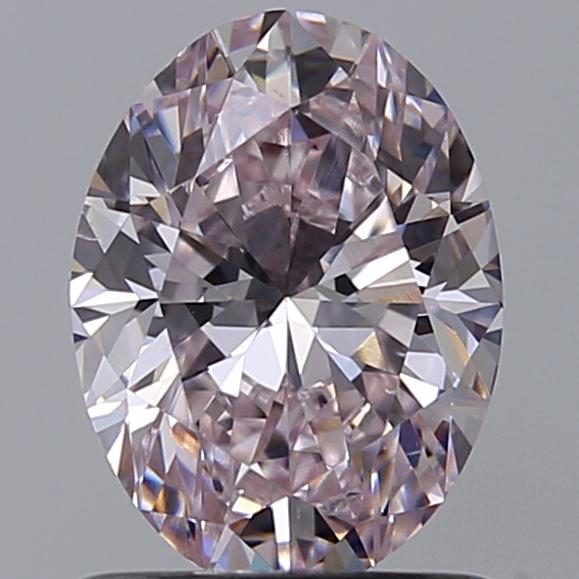 1.00 Ct. Very Light Pink Oval Diamond