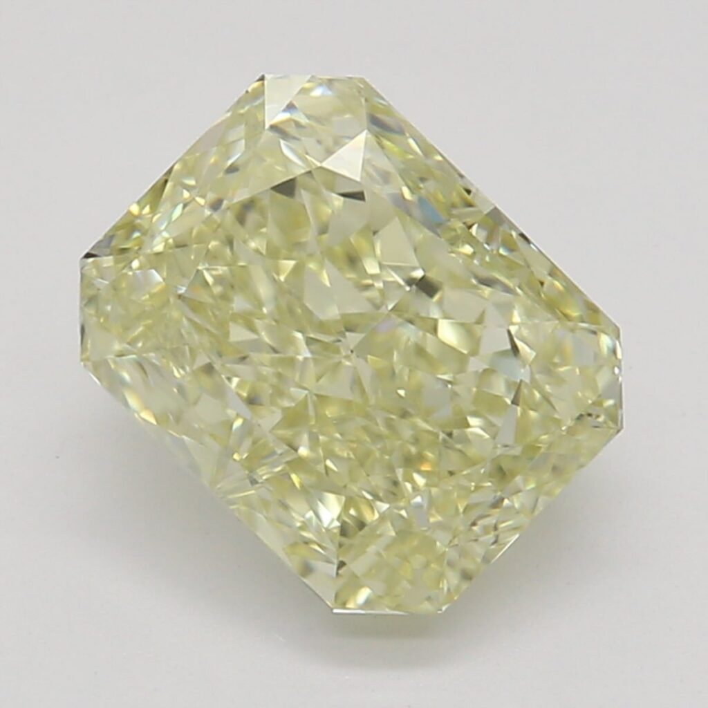 1.22 Ct. Fancy Yellow Radiant Diamond