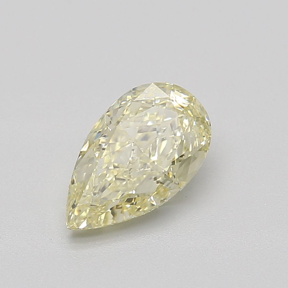 1.01 Ct. Fancy Light Yellow Pear Diamond