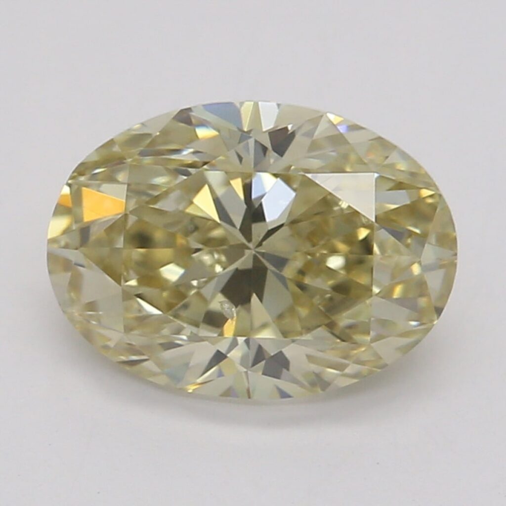 1.01 Ct. Fancy Brownish Yellow Oval Diamond