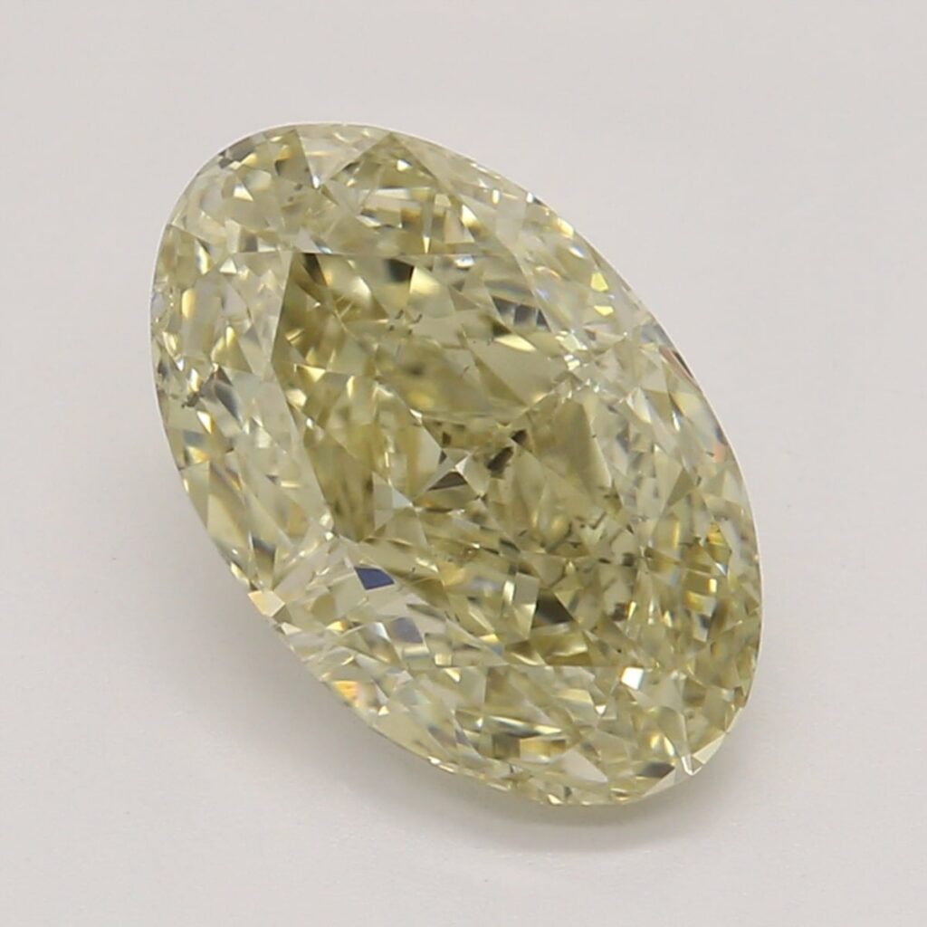 1.36 Ct. Fancy Brownish Yellow Oval Diamond