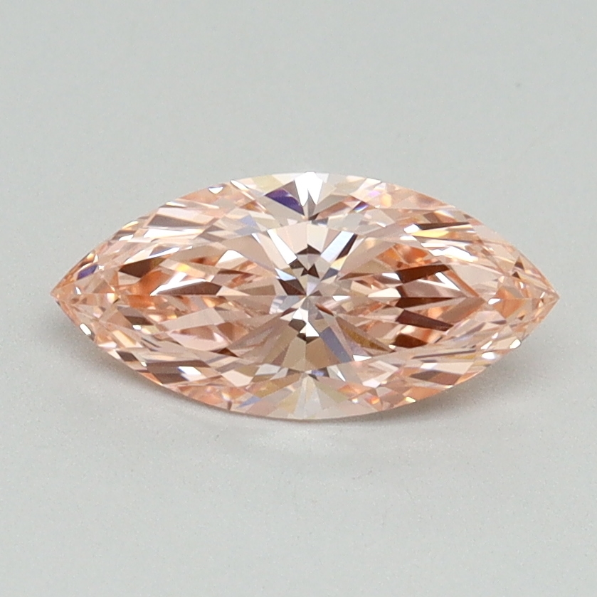0.74 Ct. Fancy Intense Pink Marquise Lab Grown Diamond