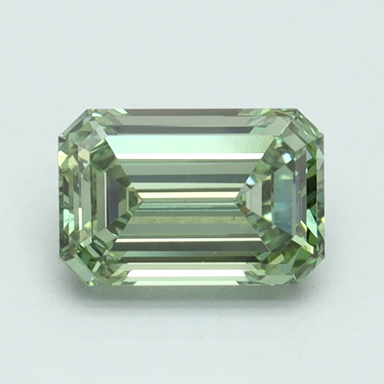 1.06 Ct. Fancy Vivid Green Emerald Lab Grown Diamond