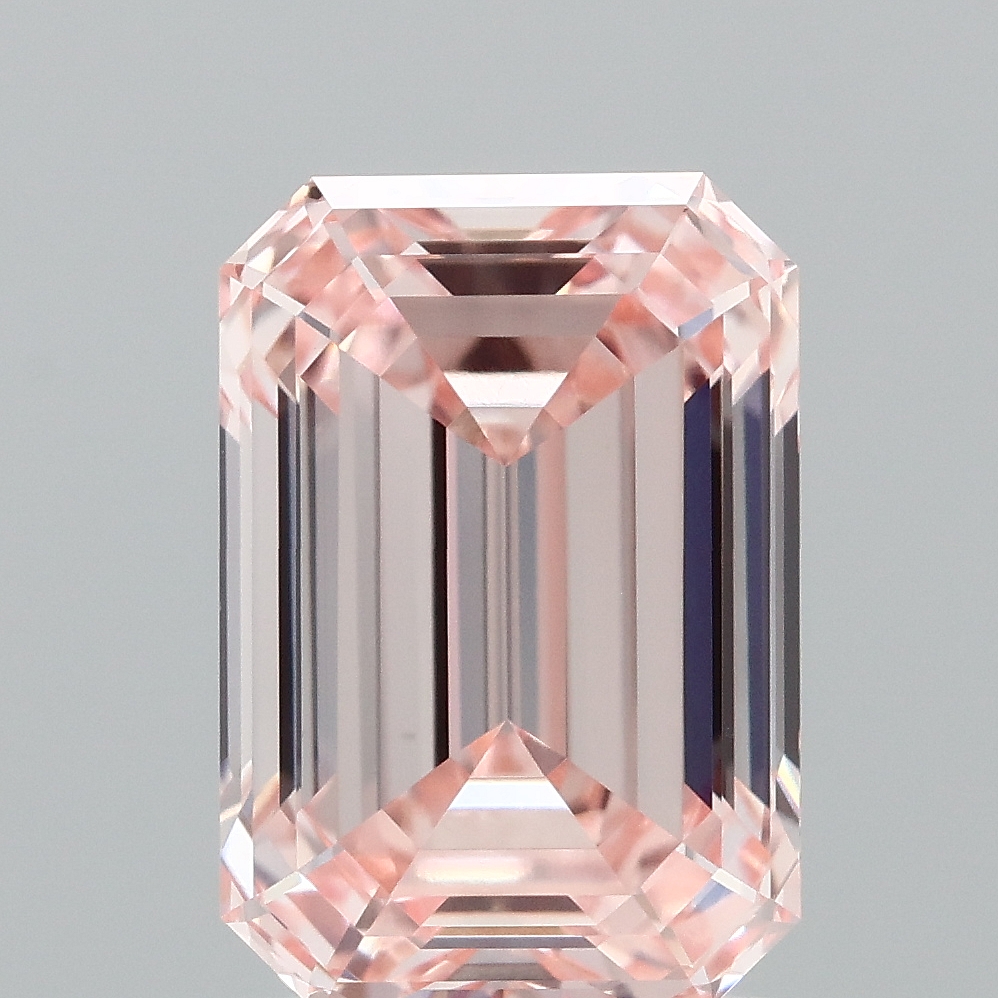 2.03 Ct. Fancy Intense  Pink Emerald Lab Grown Diamond
