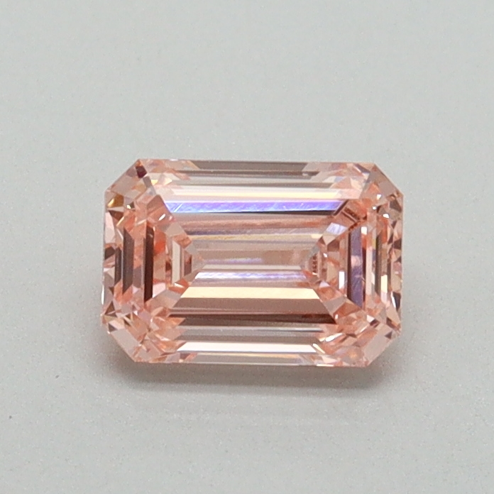 0.55 Ct. Fancy Intense Pink Emerald Lab Grown Diamond