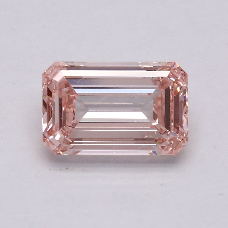 0.92 Ct. Fancy Pink Emerald Lab Grown Diamond
