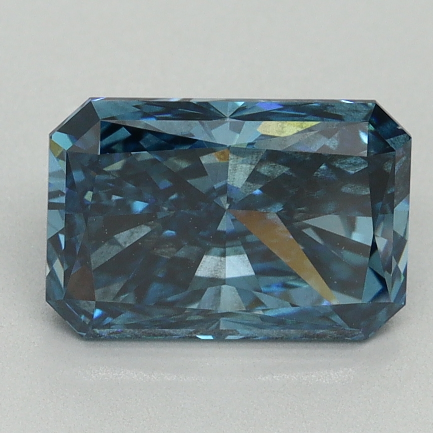2.50 Ct. Fancy Vivid Blue Radiant Lab Grown Diamond