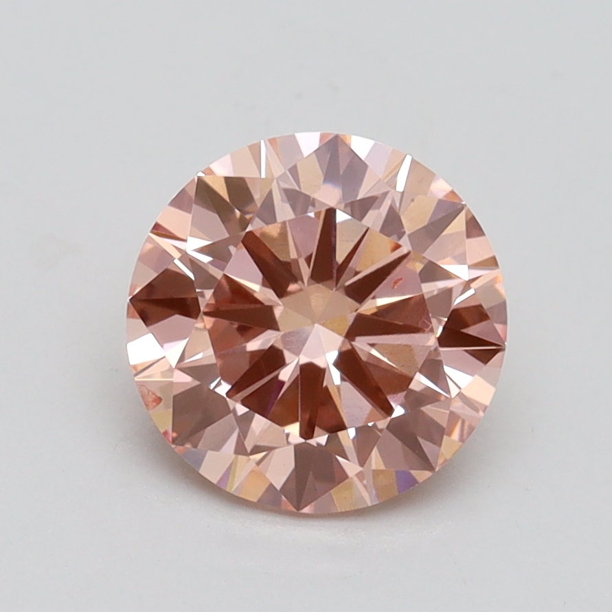 1.50 Ct. Fancy Intense Pink Round Lab Grown Diamond