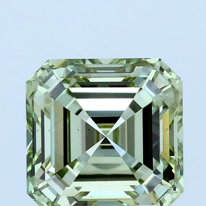 2.12 Ct. Fancy Green Asscher Lab Grown Diamond