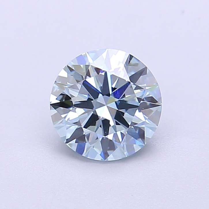1.10 Ct. Fancy  Blue Round Lab Grown Diamond