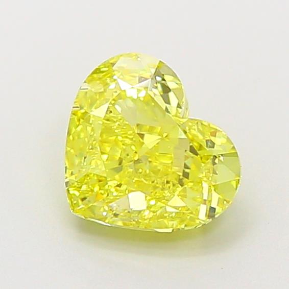 1.20 Ct. Fancy  Yellow Heart Lab Grown Diamond