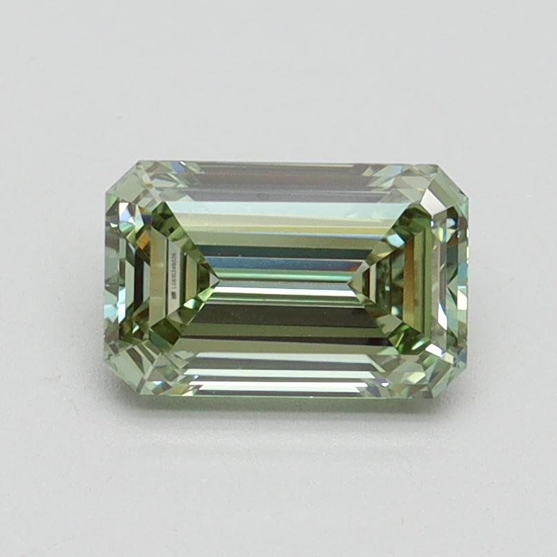 1.00 Ct. Fancy Intense Green Emerald Lab Grown Diamond