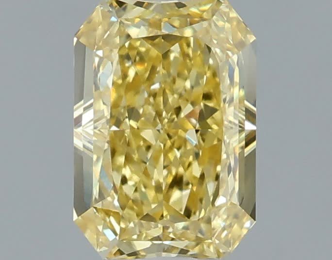 1.07 Ct. Fancy Intense  Yellow Radiant Lab Grown Diamond