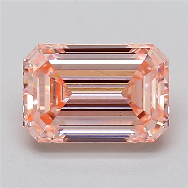 2.05 Ct. Fancy Intense  Pink Emerald Lab Grown Diamond