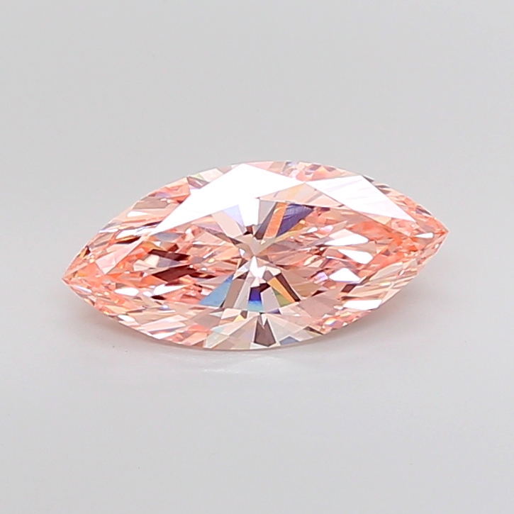 3.00 Ct. Fancy Intense Pink Marquise Lab Grown Diamond