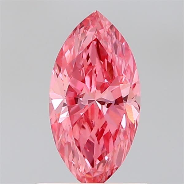 0.72 Ct. Fancy Vivid  Pink Marquise Lab Grown Diamond