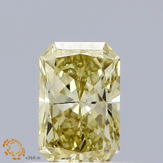 0.35 Ct. Fancy Intense  Yellow Radiant Lab Grown Diamond