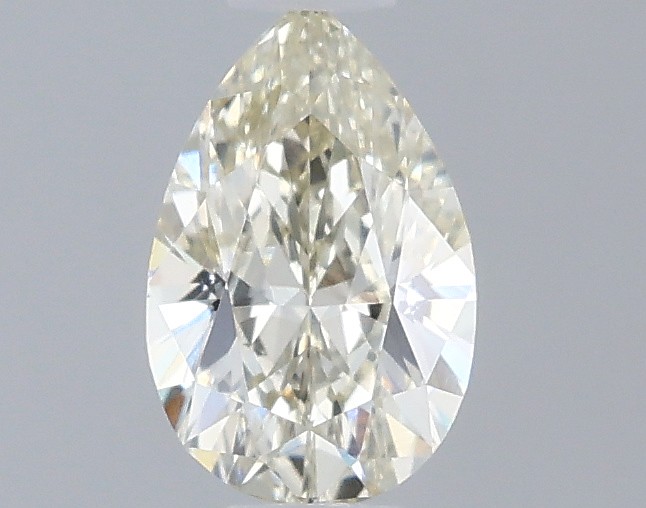 0.44 Ct. Light  Yellow Pear Lab Grown Diamond