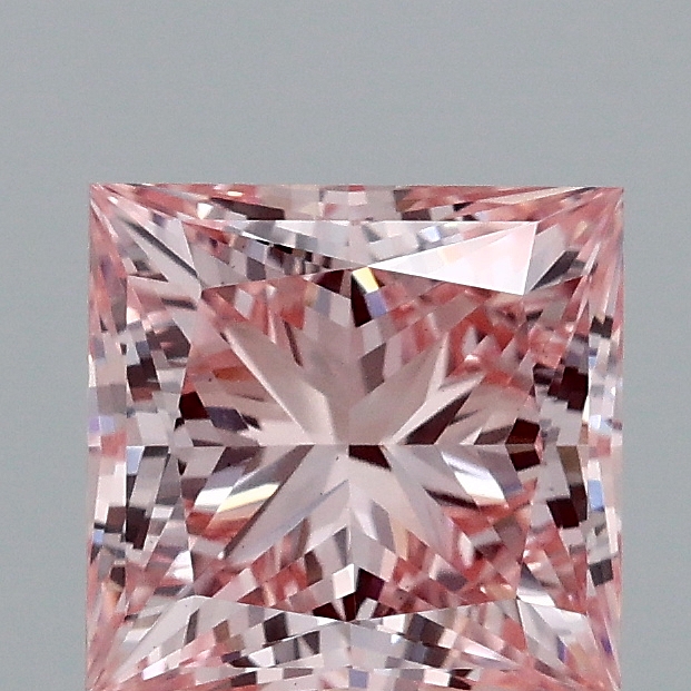 1.70 Ct. Fancy Intense  Pink Princess Lab Grown Diamond
